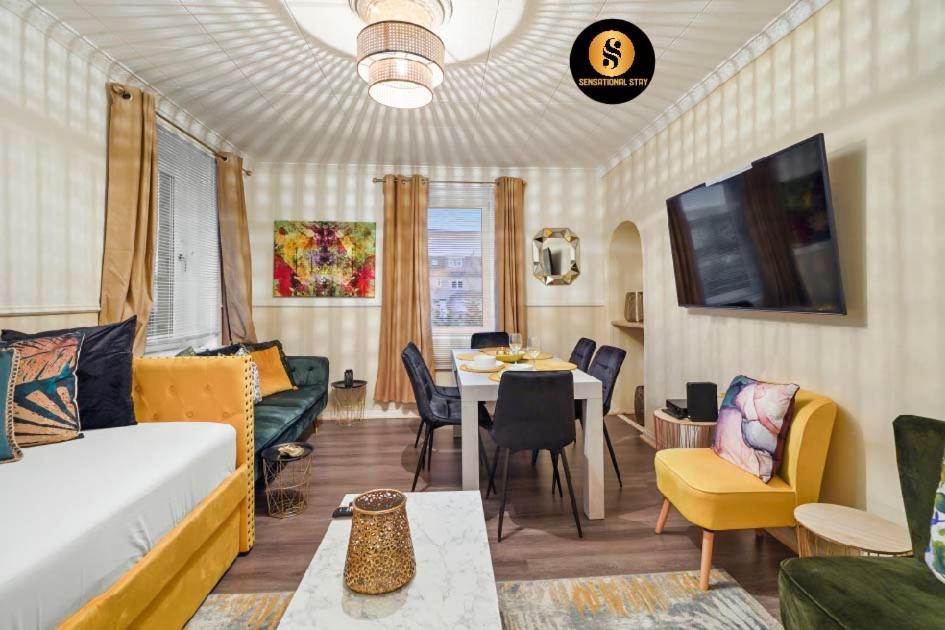 אדינבורו 4 Bedrooms Apartment By Sensational Stay Short Lets & Serviced Accommodation מראה חיצוני תמונה